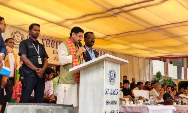 सेंट जेवियर्स स्कूल भरनी में अत्याधुनिक फिटनेस सेंटर का लोकार्पण: केंद्रीय राज्यमंत्री तोखन साहू ने की पहल की सराहना, छात्रों को दिया लोकसभा भ्रमण का न्योता