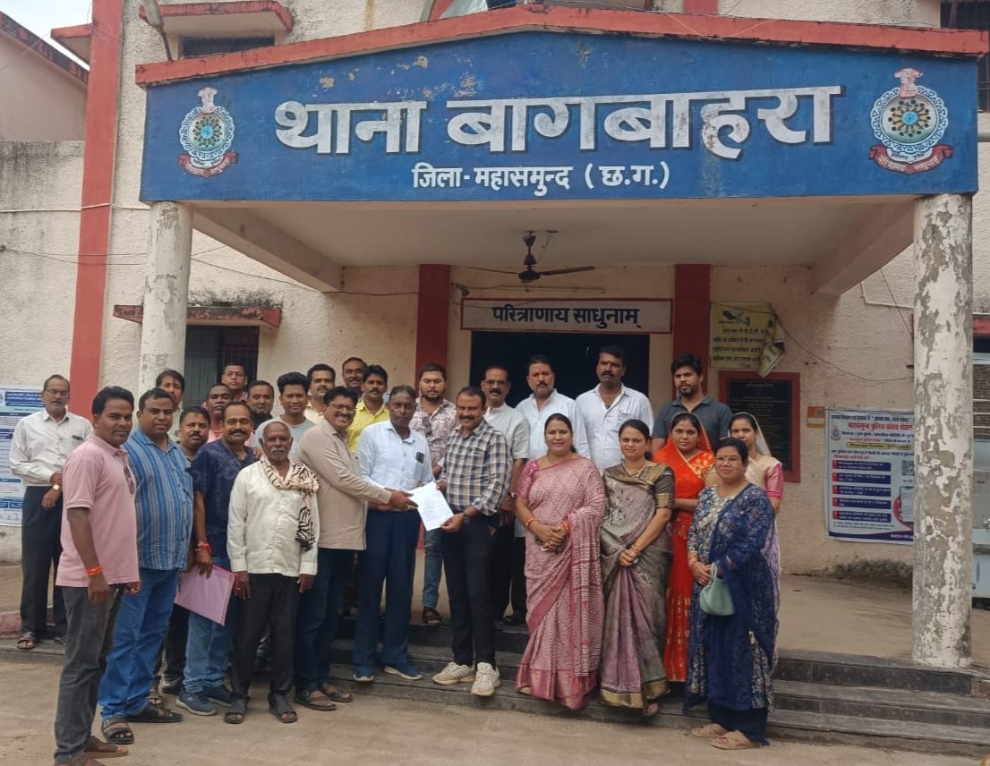 विभिन्न मुद्दों को लेकर थानाप्रभारी से बैठक 